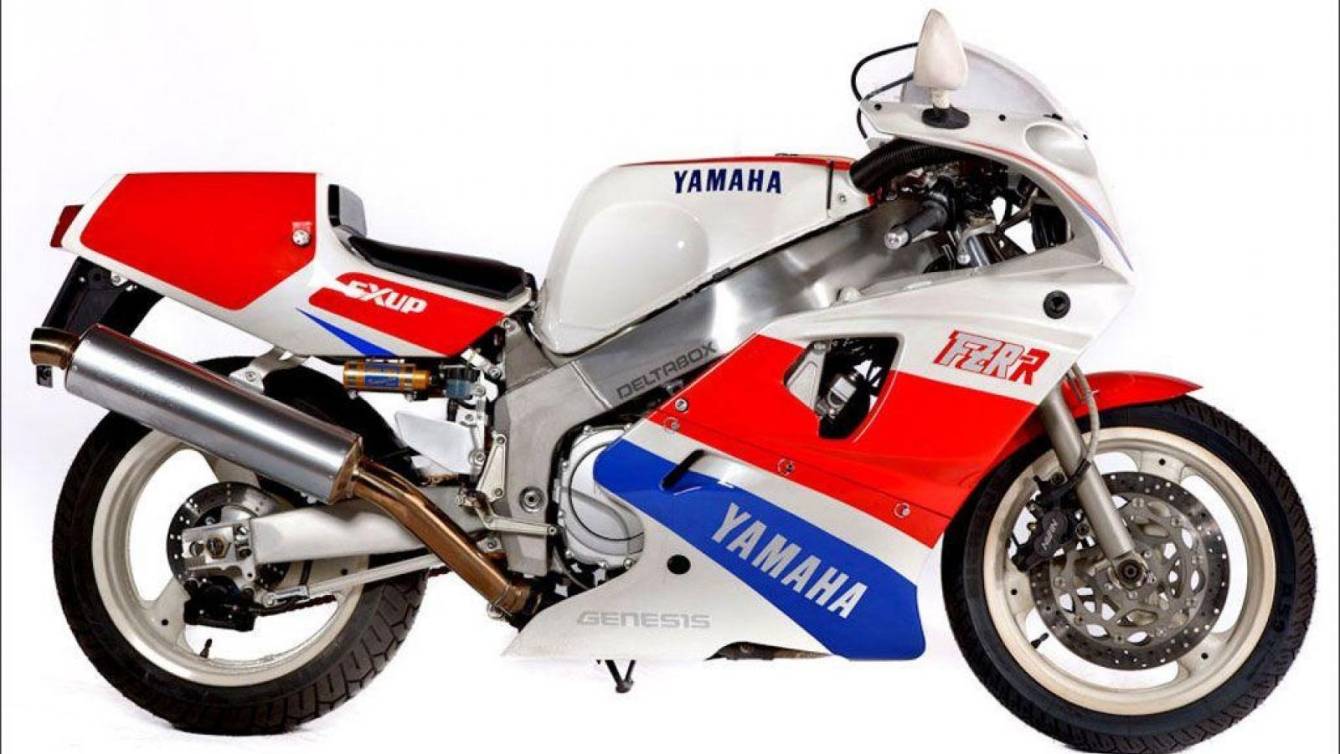 Yamaha FZR 750 R (Біло-червоний гонщик)